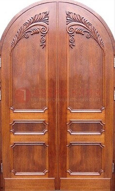 Металлическая арочная дверь ДА-9 в салон красоты в Кубинке