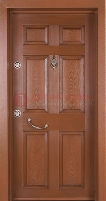 Классическая входная дверь с массивом дуба ДМД-54 