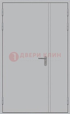 Белая противопожарная двупольная дверь ДПМ-02/30 в Тольятти