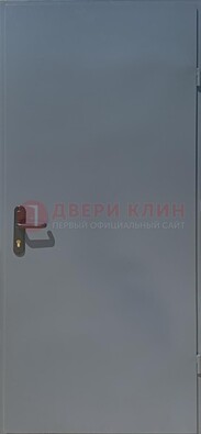 Серая противопожарная дверь ДПП-18 в Тольятти