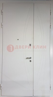 Белая тамбурная дверь ДТМ-31 в Тольятти